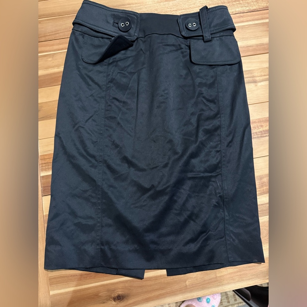 NWT Bebe black pencil skirt sz 0